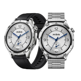 Smartwatch Mibro GT 350mAh c/2 Mallas Plateado XPAW026 by Xiaomi
