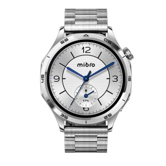 Smartwatch Mibro GT 350mAh c/2 Mallas Plateado XPAW026 by Xiaomi