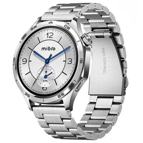 Smartwatch Mibro GT 350mAh c/2 Mallas Plateado XPAW026 by Xiaomi