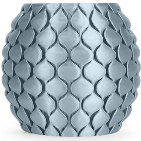 Filamento Sunlu Silk PLA+ gris 1.75mm