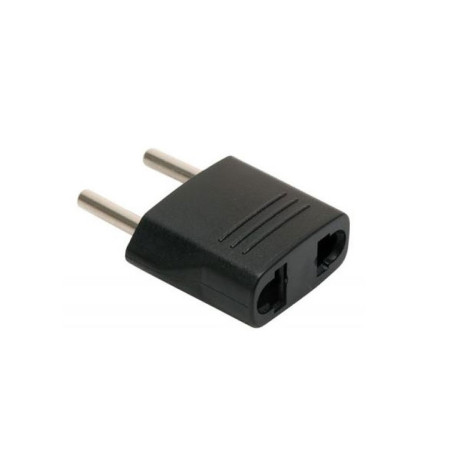 Adaptador de ficha americana a ficha comun