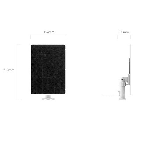 Panel Solar Ezviz 5W USB-C Exterior